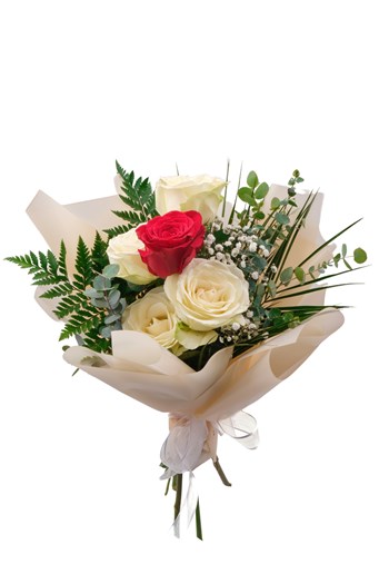 kırmızı gül buketi, beyaz gül buketi, çanakkale çiçekçi, ayn