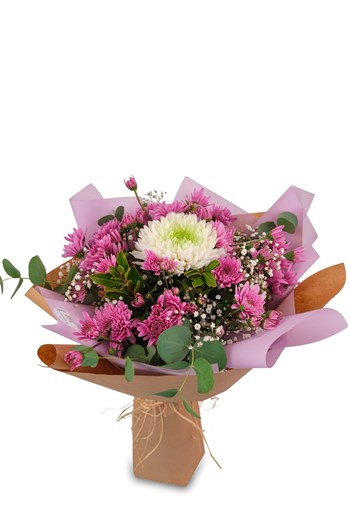 anastasia çiçeği, chrysanthem buketi, mor çiçek buketi, taze