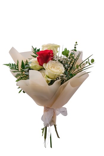 kırmızı gül buketi, beyaz gül buketi, çanakkale çiçekçi, ayn