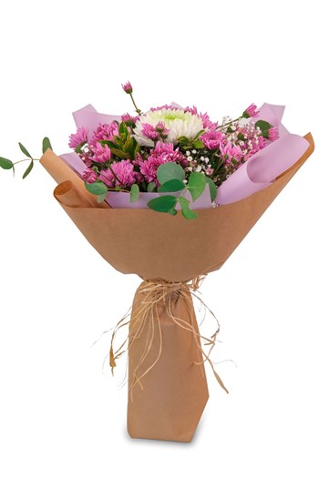 anastasia çiçeği, chrysanthem buketi, mor çiçek buketi, taze