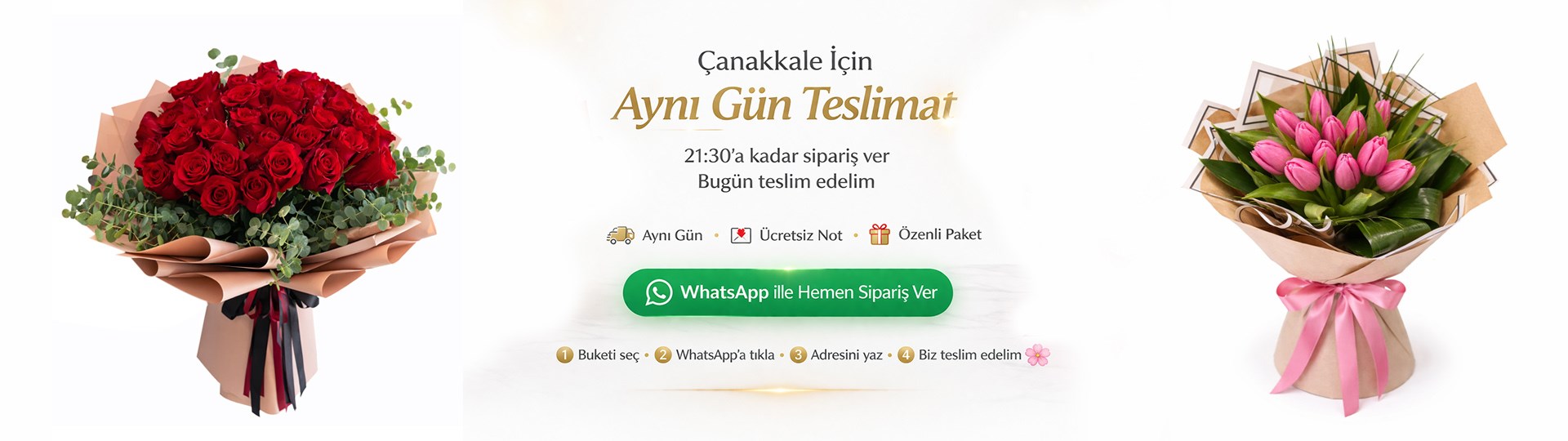 Çanakkale çiçek siparişi aynı gün teslimat Punica Çiçek Evi