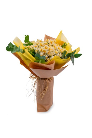 nergis buketi, beyaz nergis, kokulu nergis, mevsim çiçeği, 