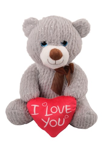 kalpli peluş ayı, i love you ayı, sevgiliye hediye