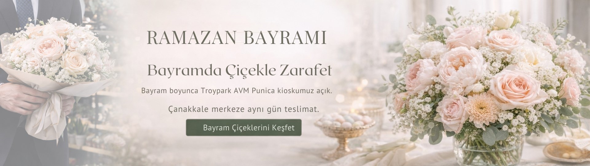 Ramazan Bayramı çiçekleri – Punica Çiçek Evi Çanakkale aynı gün teslimat çiçek gönderimi