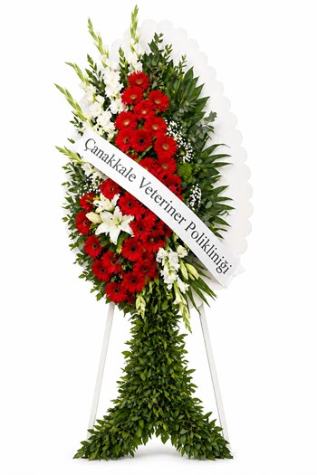 vip çelenk çanakkale, deluxe çelenk, açılış çelengi