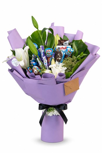 yenilebilir buket, çikolatalı çiçek, tatlı buket  💣 SATIŞI 