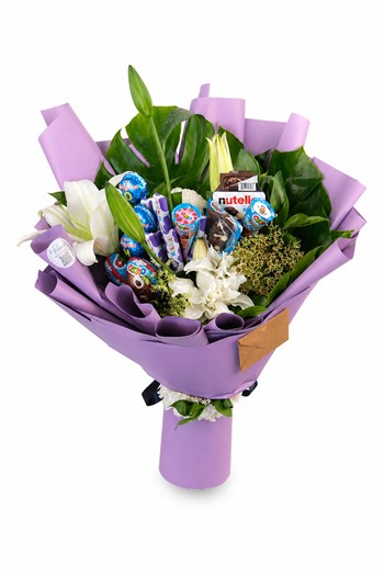 yenilebilir buket, çikolatalı çiçek, tatlı buket  💣 SATIŞI 